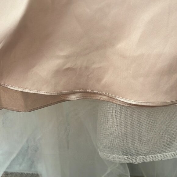 Wtoo by Watters Charlotte Strapless Basque-Waist A-Line Lace Wedding Gown - Picture 11 of 12